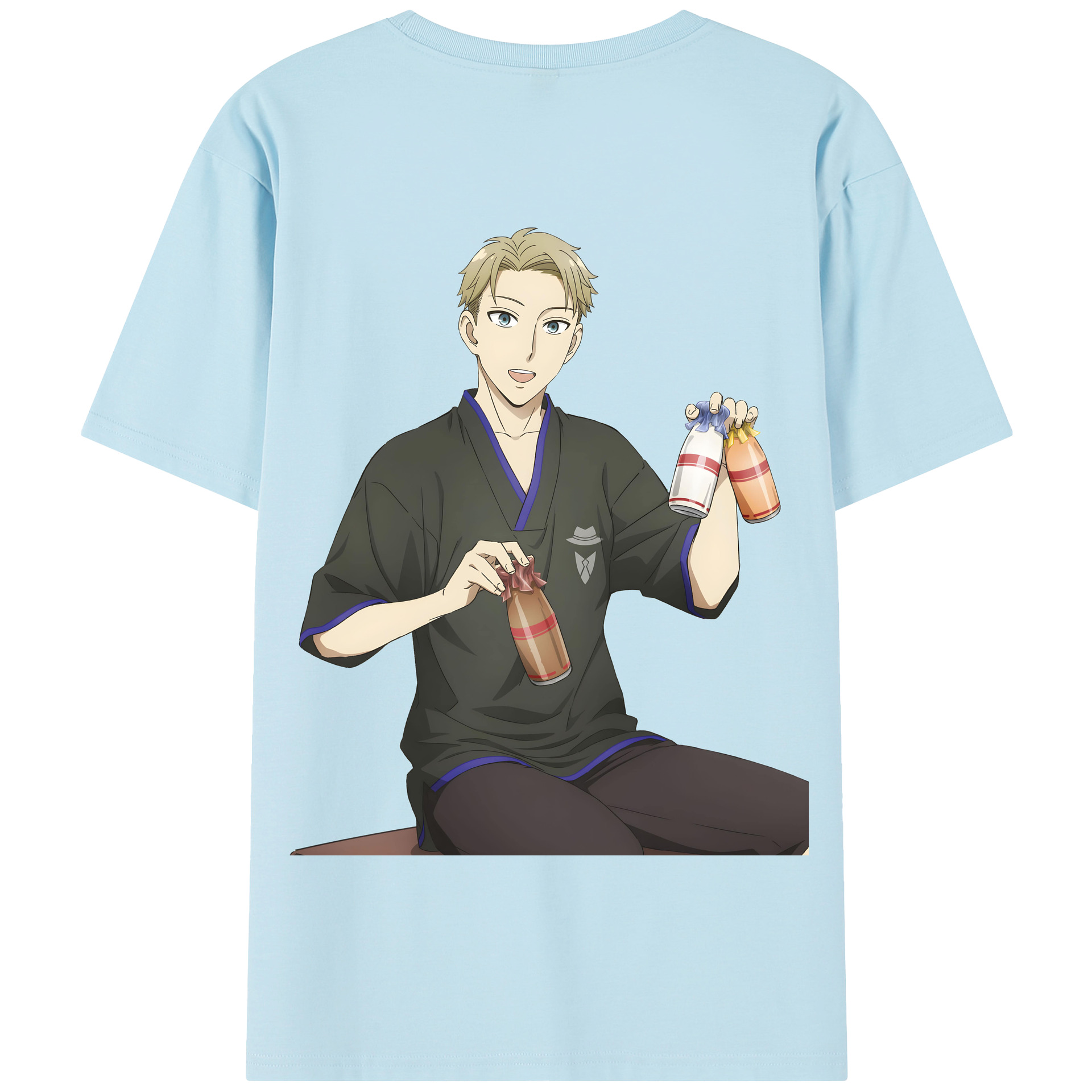（画像用） SPY×FAMILY间谍家家酒 綿100％半袖Tシャツ（背面プリント）